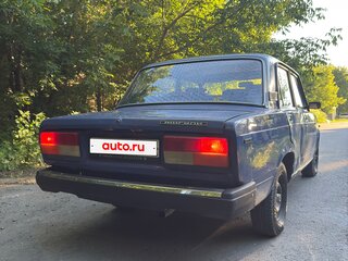 2004 Lada (ВАЗ) 2107, синий, 110000 рублей, вид 2