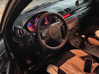 2007 Mazda 3 I (BK) Рестайлинг, бежевый, 270000 рублей, вид 5