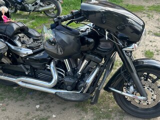 2008 Yamaha XV 1900, чёрный, 930000 рублей, вид 1