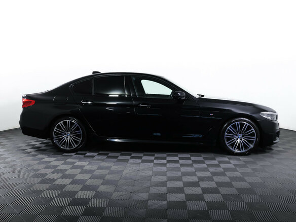 2018 BMW 5 серии 530i xDrive VII (G30/G31/G38), чёрный - вид 3