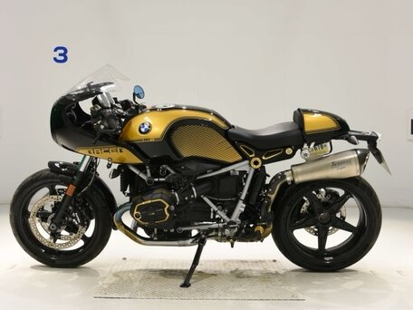 2020 BMW R Nine T Racer, золотистый, 1724000 рублей, вид 1