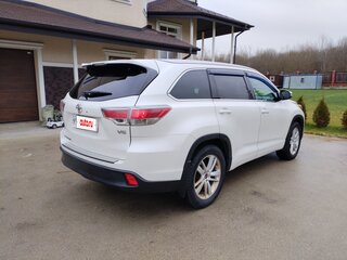 2014 Toyota Highlander III (XU50), белый, 2950000 рублей, вид 4