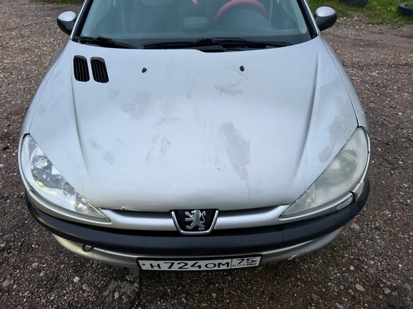 2003 Peugeot 206, серый, 180000 рублей - вид 8