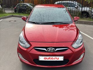 2012 Hyundai Solaris I, красный, 670000 рублей, вид 3