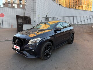 2016 Mercedes-Benz GLE 400 I (W166), синий, 3750000 рублей, вид 1