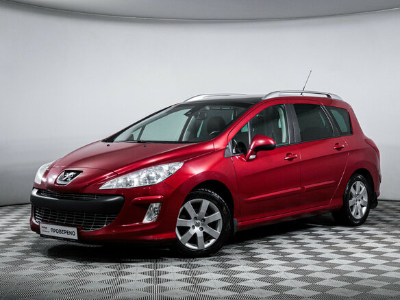 2009 Peugeot 308 I, красный, 640000 рублей