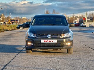 2016 Volkswagen Polo V Рестайлинг, серый, 850000 рублей, вид 3