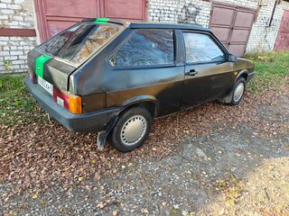 1995 Lada (ВАЗ) 2108 21086, чёрный, 44400 рублей, вид 4