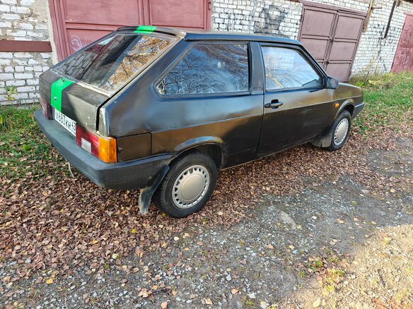 1995 Lada (ВАЗ) 2108 21086, чёрный, 44400 рублей - вид 3