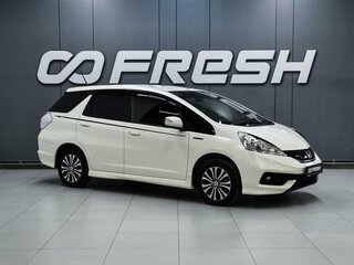 2013 Honda Fit Shuttle I Рестайлинг, белый, 999000 рублей, вид 1