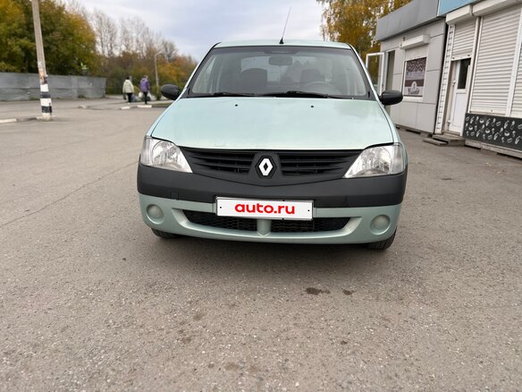 2006 Renault Logan I, зелёный, 150000 рублей