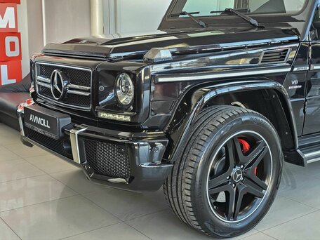 2014 Mercedes-Benz G-Класс AMG 63 AMG I (W463) Рестайлинг 2, чёрный, 8450000 рублей, вид 3