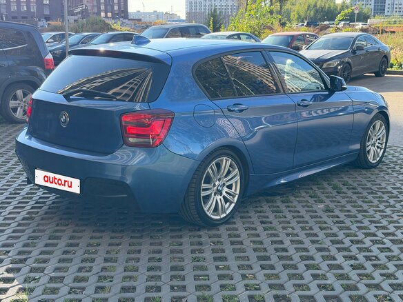 2012 BMW 1 серии 116i II (F20/F21), синий - вид 8