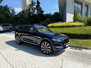 2021 Jaguar F-Pace I Рестайлинг, синий, 4990000 рублей, вид 2
