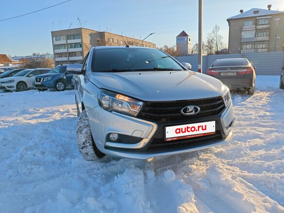 2021 Lada (ВАЗ) Vesta I, серебристый, 1390000 рублей - вид 6