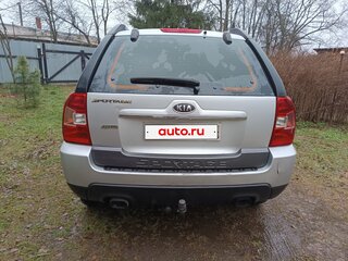 2008 Kia Sportage II Рестайлинг, серебристый, 800000 рублей, вид 4