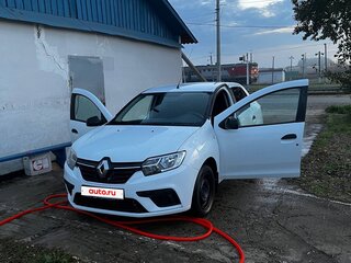 2019 Renault Logan II Рестайлинг, белый, 630000 рублей, вид 2