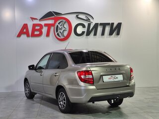 2022 Lada (ВАЗ) Granta I Рестайлинг, серый, 595000 рублей, вид 5