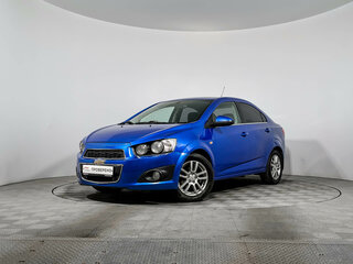2014 Chevrolet Aveo II, синий, 630000 рублей, вид 1
