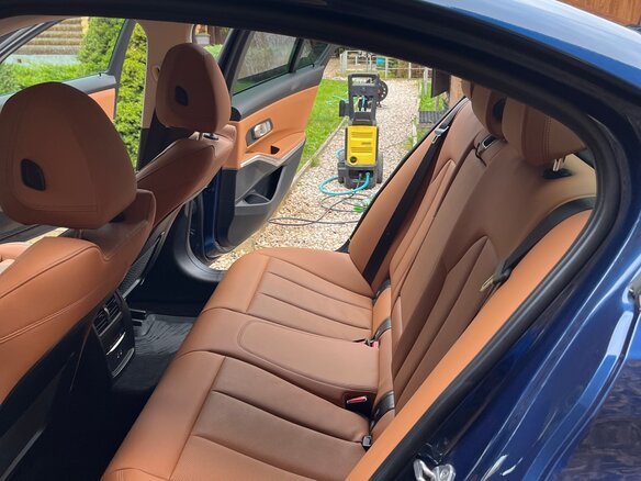 2021 BMW 3 серии 320i VII (G2x), синий, 3900000 рублей - вид 19