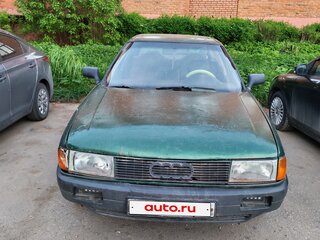 1987 Audi 80 IV (B3), зелёный, 109000 рублей, вид 1