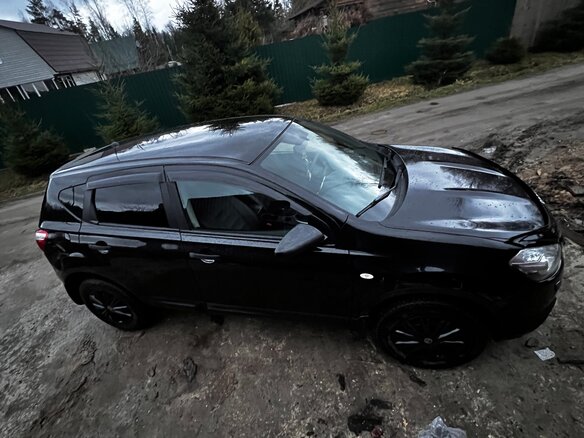 2013 Nissan Qashqai I Рестайлинг, чёрный, 770000 рублей - вид 1