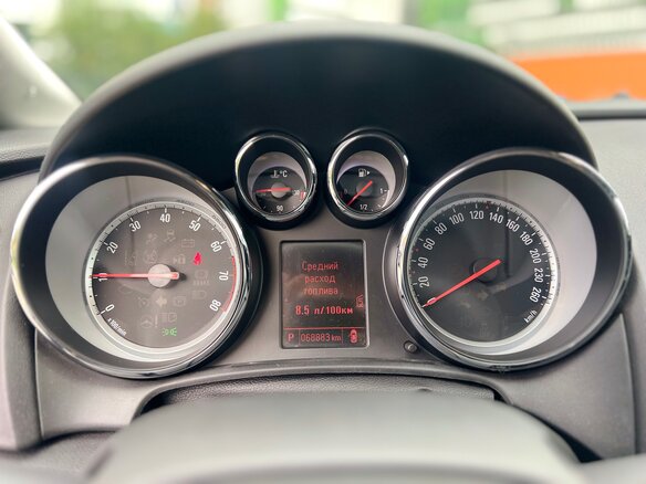 2012 Opel Astra J Рестайлинг, серый, 899000 рублей - вид 10