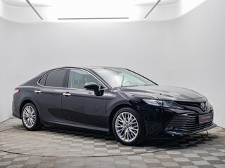 2018 Toyota Camry VIII (XV70), чёрный, 3180000 рублей, вид 3