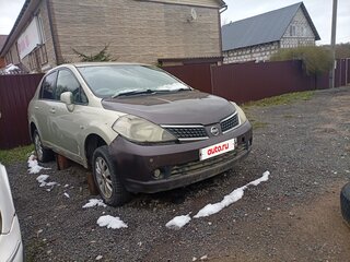 2005 Nissan Tiida Latio I, белый, 120000 рублей, вид 1