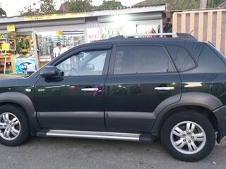 2008 Hyundai Tucson I, зелёный, 1200000 рублей, вид 4