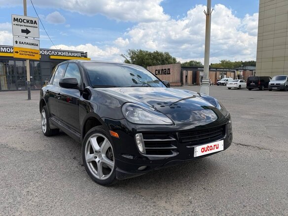 2008 Porsche Cayenne I Рестайлинг (957), чёрный, 900000 рублей - вид 1