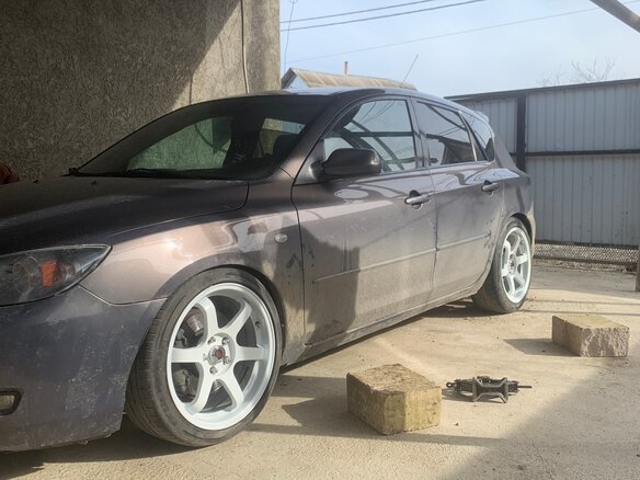 2008 Mazda 3 I (BK) Рестайлинг, серый, 740000 рублей - вид 10