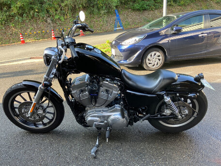 2008 Harley-Davidson Sportster 883, чёрный, 480000 рублей, вид 1