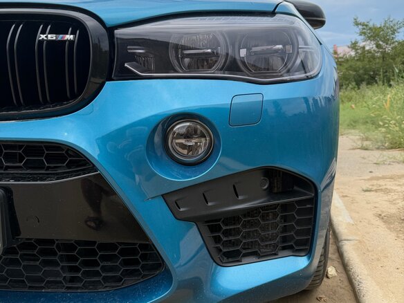 2016 BMW X6 M II (F86), голубой, 3400000 рублей - вид 14