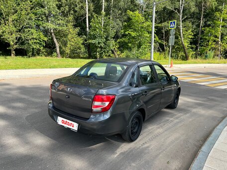 2017 Lada (ВАЗ) Granta I, серебристый, 320000 рублей, вид 4