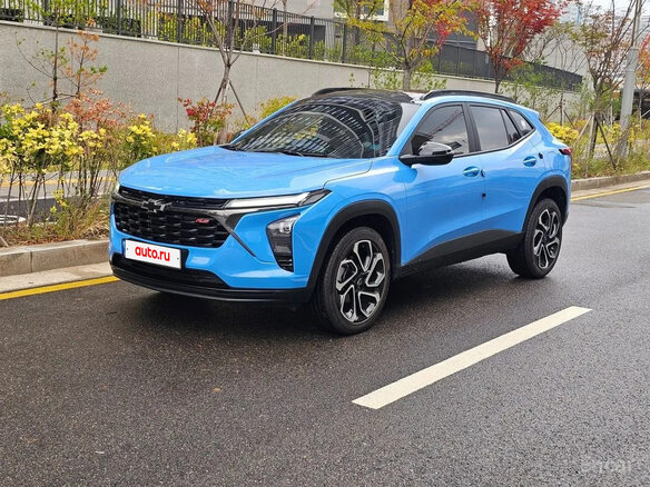 2023 Chevrolet Trax II, голубой, 1670000 рублей