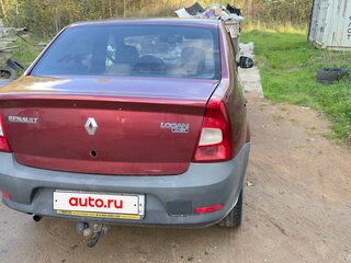 2011 Renault Logan I Рестайлинг, красный, 250000 рублей, вид 4