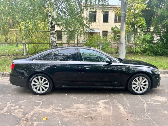 2011 Audi A6 IV (C7), чёрный, 2350000 рублей - вид 2