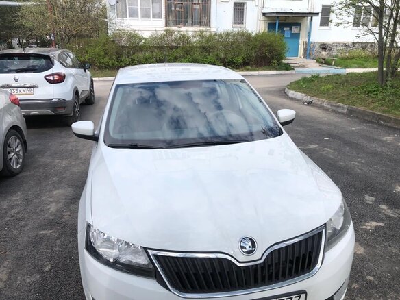 2017 Skoda Rapid I, белый, 1300000 рублей - вид 1