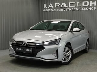 2019 Hyundai Elantra VI (AD) Рестайлинг, серебристый, 1545000 рублей, вид 1