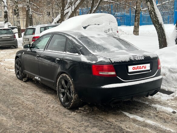 2006 Audi A6 III (C6), чёрный - вид 2