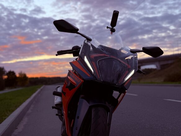 2022 KTM RC 390, оранжевый, 500000 рублей - вид 1