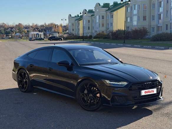 2021 Audi A7 55 TFSI II (4K), чёрный, 6150000 рублей - вид 18