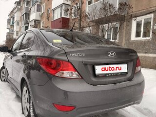 2012 Hyundai Solaris I, чёрный, 770000 рублей, вид 5