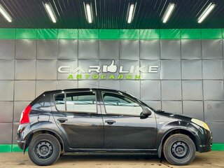 2012 Renault Sandero I, чёрный, 379000 рублей, вид 4