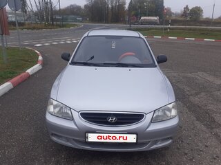 2007 Hyundai Accent ТагАЗ II, серебристый, 370000 рублей, вид 1