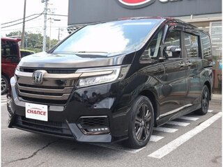 2021 Honda Stepwgn Spada V Рестайлинг, чёрный, 1790000 рублей, вид 3
