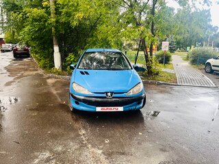 2002 Peugeot 206, синий, 105000 рублей, вид 2