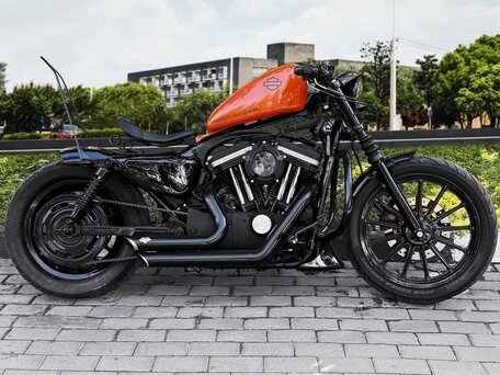 2012 Harley-Davidson Sportster 883, чёрный, 1400000 рублей, вид 2