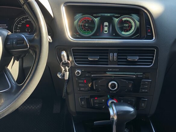 2013 Audi Q5 I (8R) Рестайлинг, коричневый, 1950000 рублей - вид 2